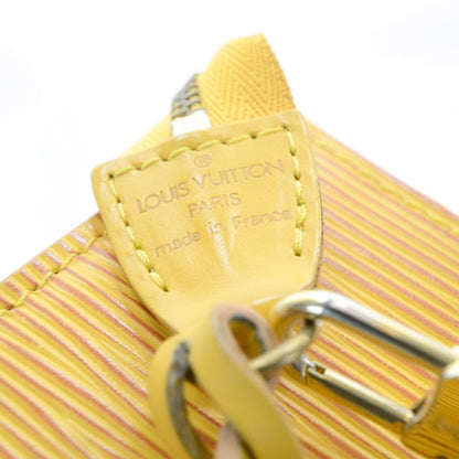 Louis Vuitton Epi Pochette Accessories 21 Yellow 11 of 14