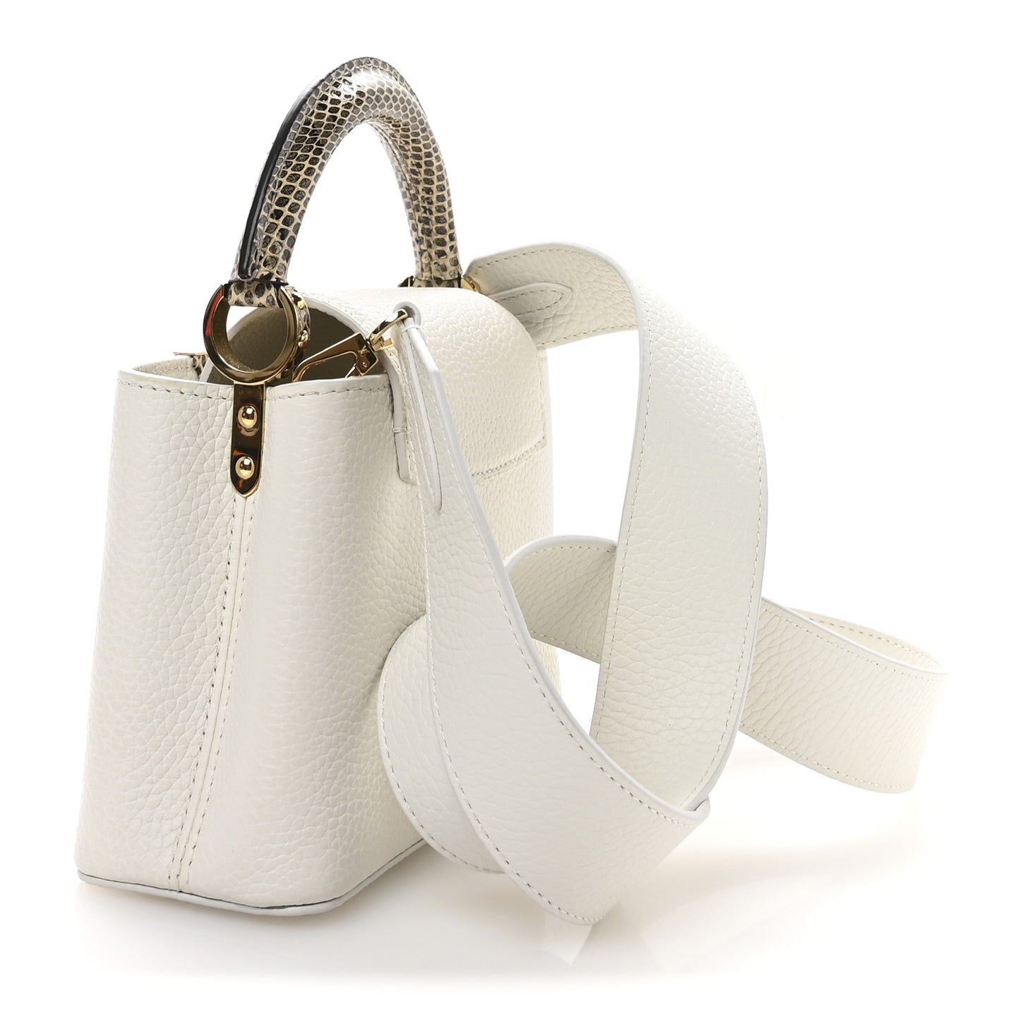 Taurillon Ayers Capucines Mini White Snow White