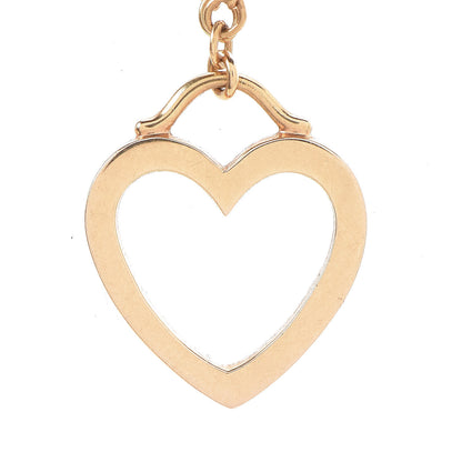 Tiffany 18K Rose Gold Small Sentimental Heart Pendant Necklace 4 of 7