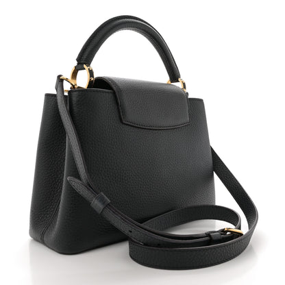 Louis Vuitton Taurillon Capucines BB Black 3 of 12