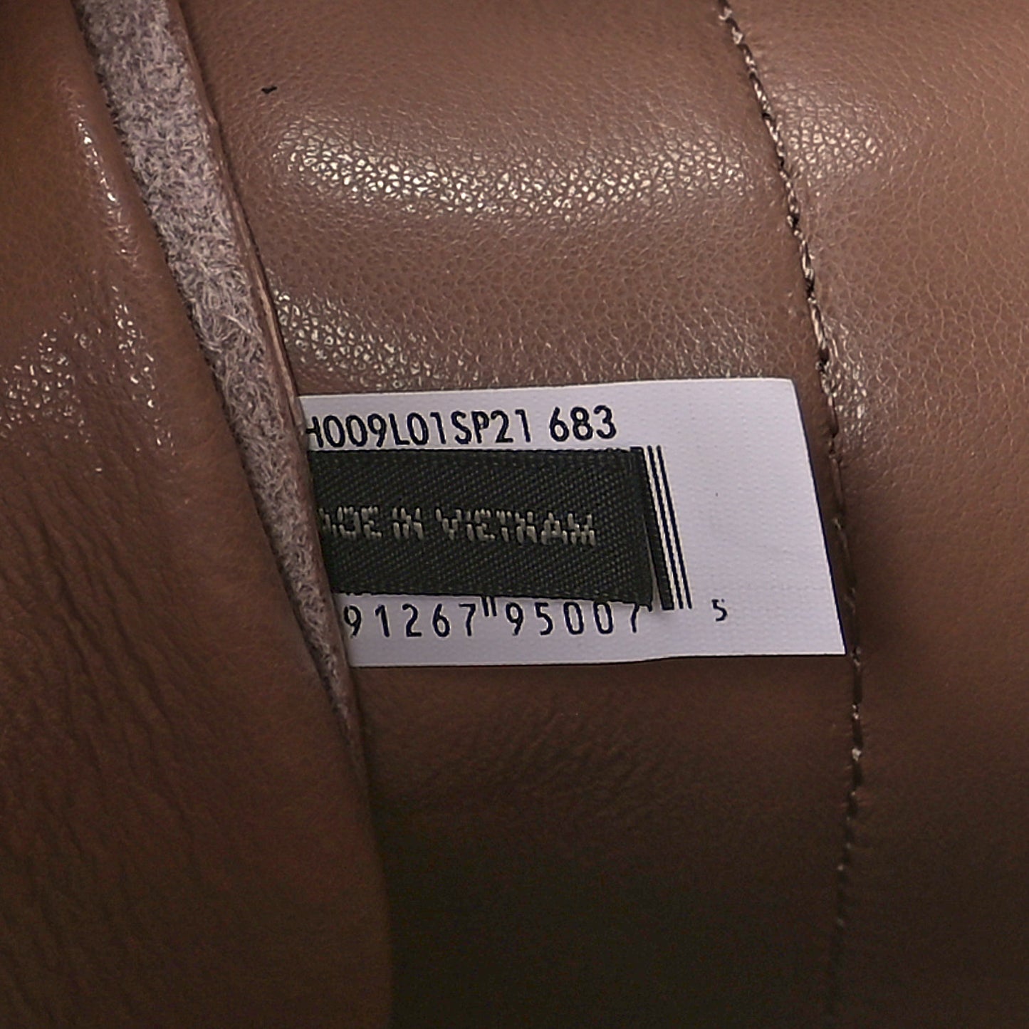 Grained Calfskin Small The Tote Bag Rose Dust
