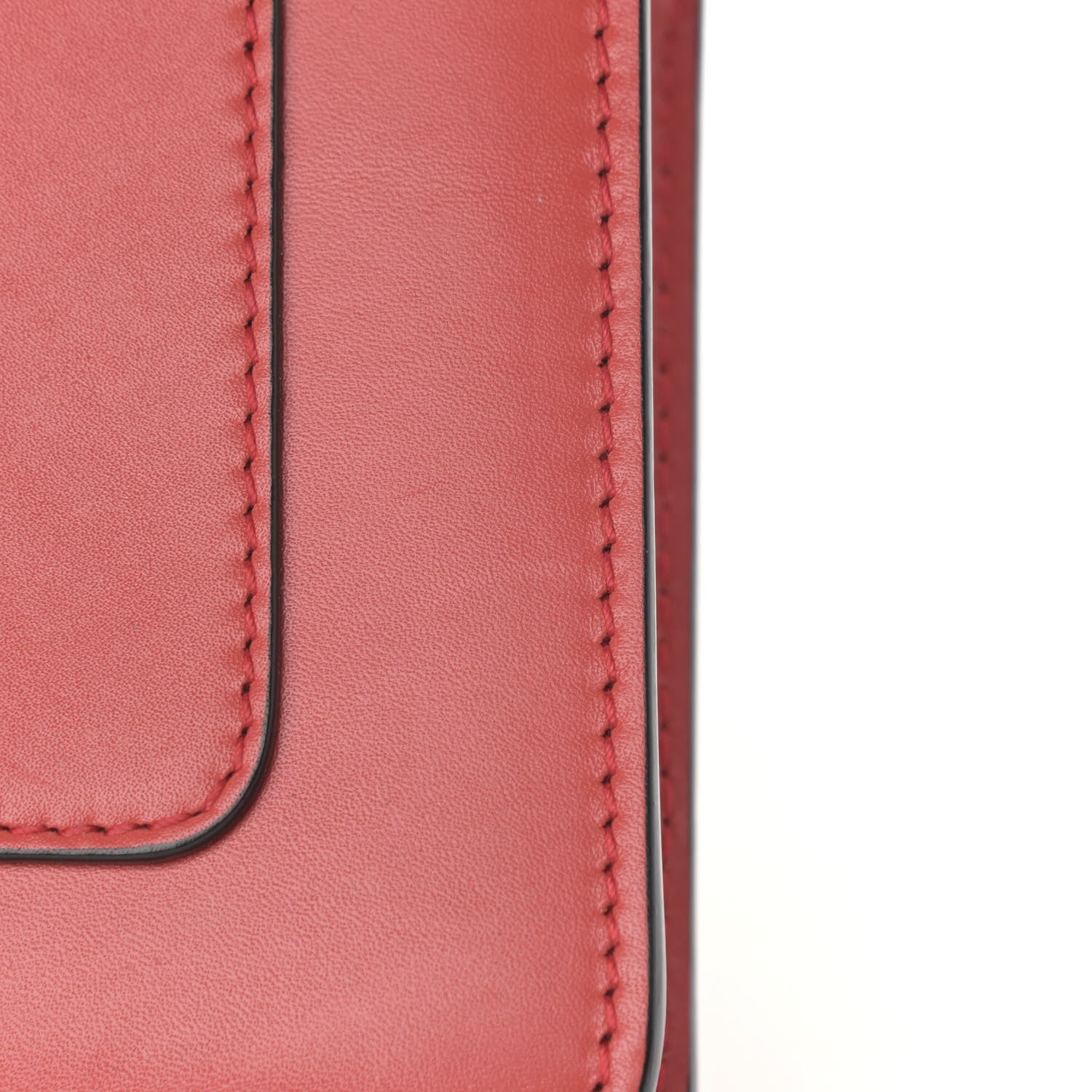 Bulgari Calfskin Serpenti Forever Shoulder Bag Coral 14 of 15