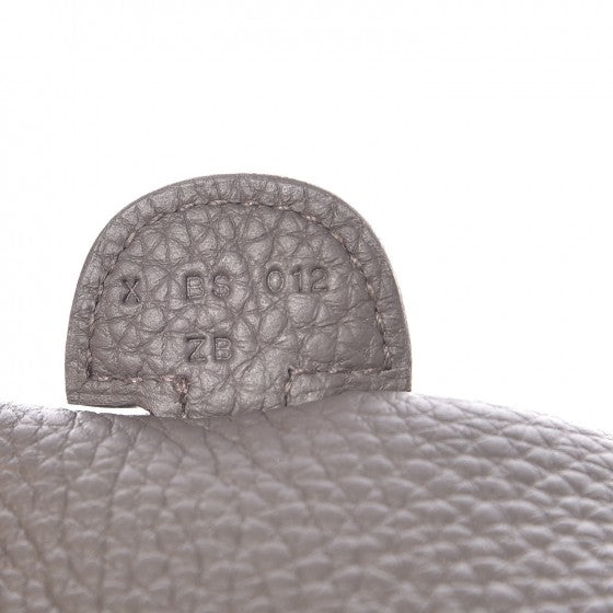 Hermes Taurillon Clemence Evelyne III PM Etain 7 of 9