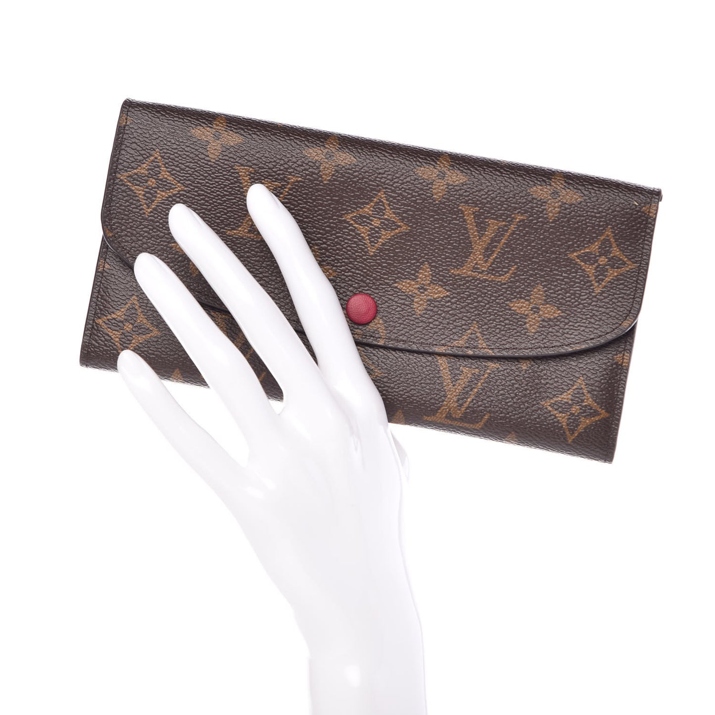 Monogram Emilie Wallet Fuchsia