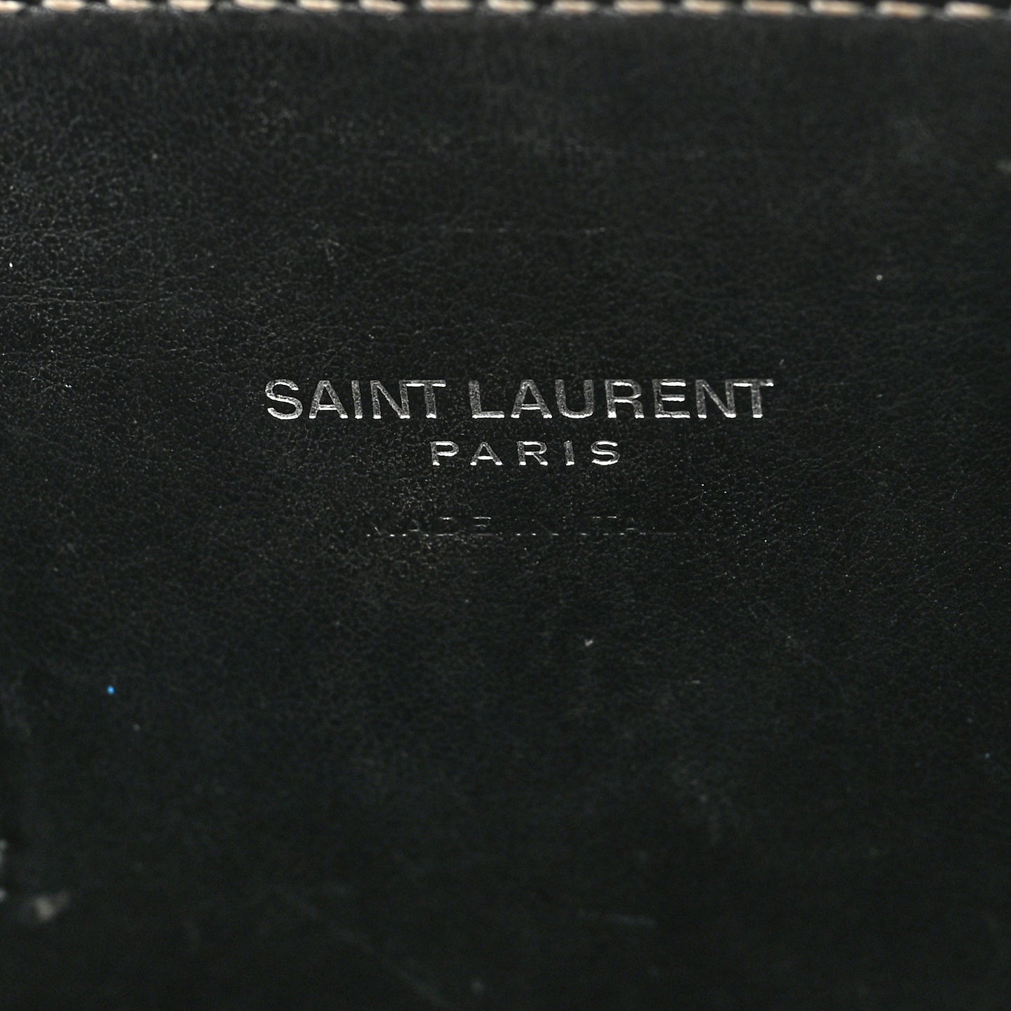Grained Calfskin Nano Sac De Jour Porcellana Black