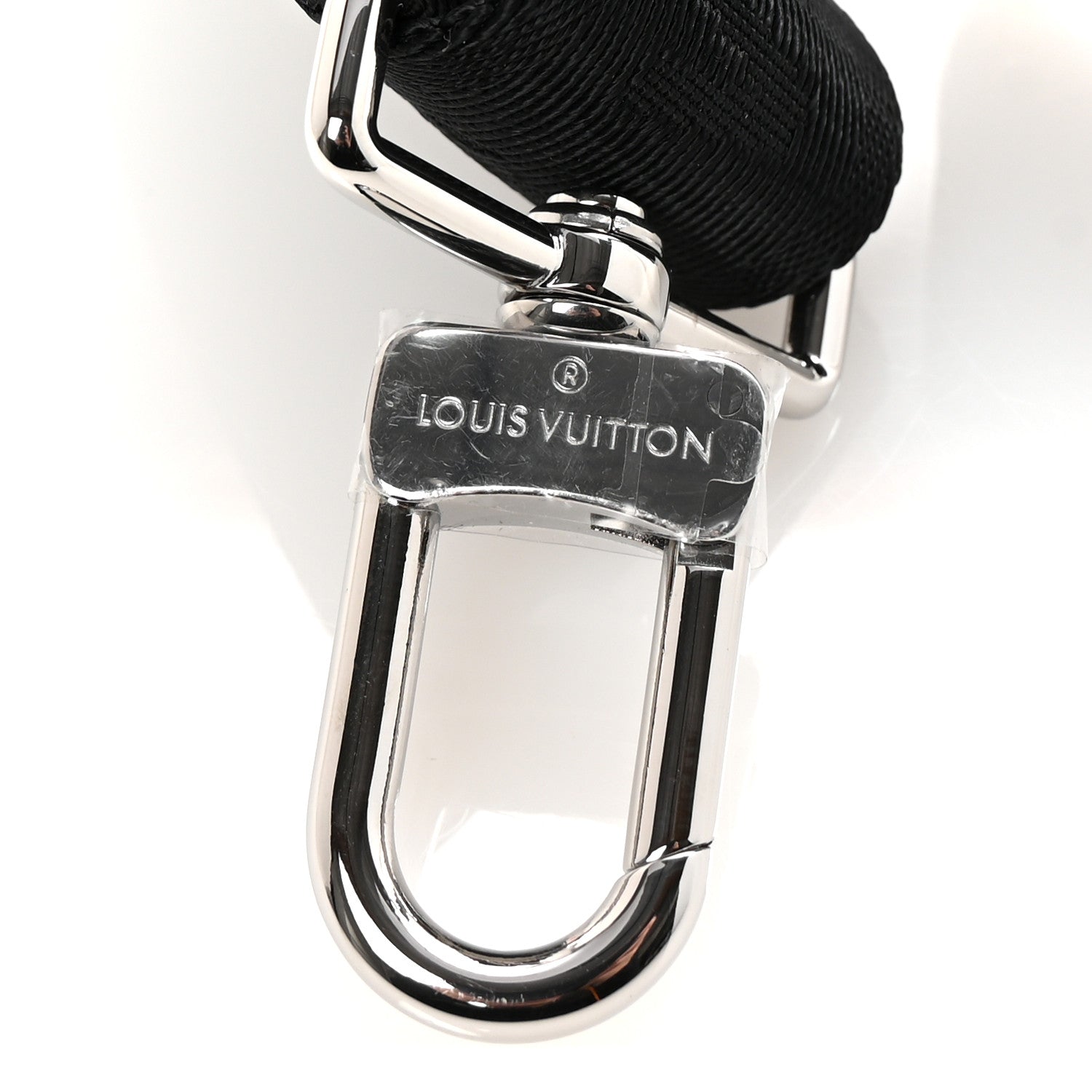 Louis Vuitton Nylon Alpha Messenger Strap Black Sky Blue 5 of 5