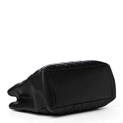 Chanel Caviar Quilted Grand Shopping Tote GST Black 3 of 4