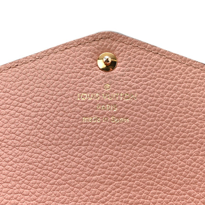 Louis Vuitton Empreinte Sarah Wallet NM Rose Ballerine 6 of 8