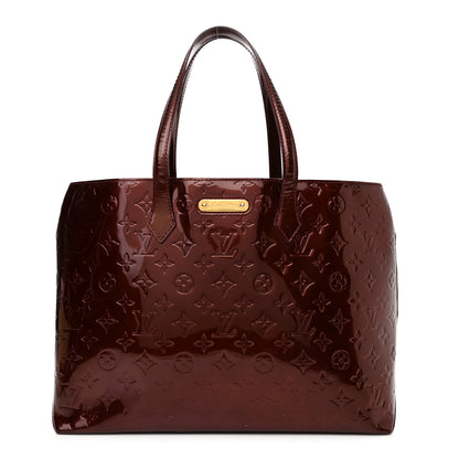 Louis Vuitton Vernis Wilshire MM Rouge Fauviste 1 of 14