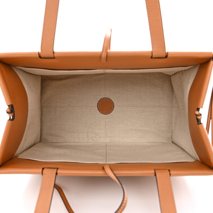 Loewe Grained Calfskin Cushion Tote Tan 5 of 10