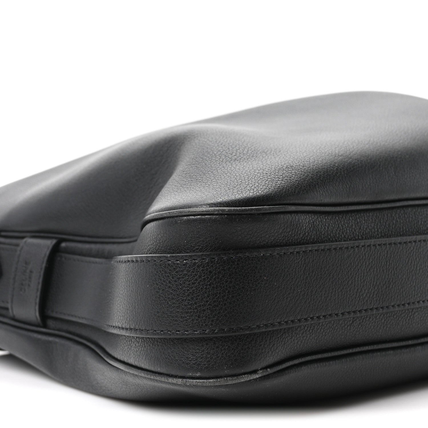 Celine Supple Calfskin Large Romy Shoulder Bag Black 9 of 10