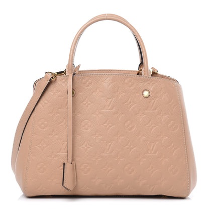 Louis Vuitton Empreinte Montaigne MM Papyrus 1 of 11
