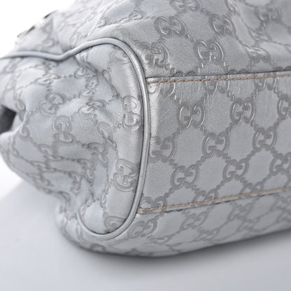 Gucci Guccissima Medium Sukey Tote Silver 13 of 17