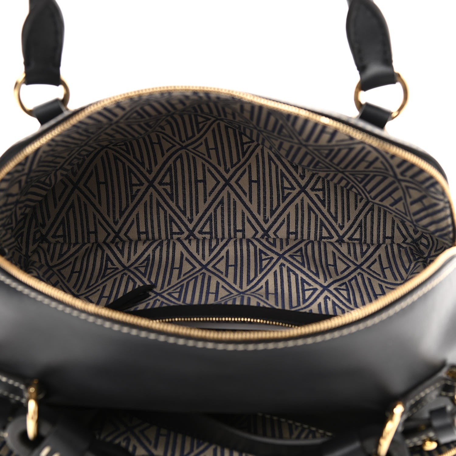 Chloe Calfskin Medium Daria Sepia Full Blue 5 of 10