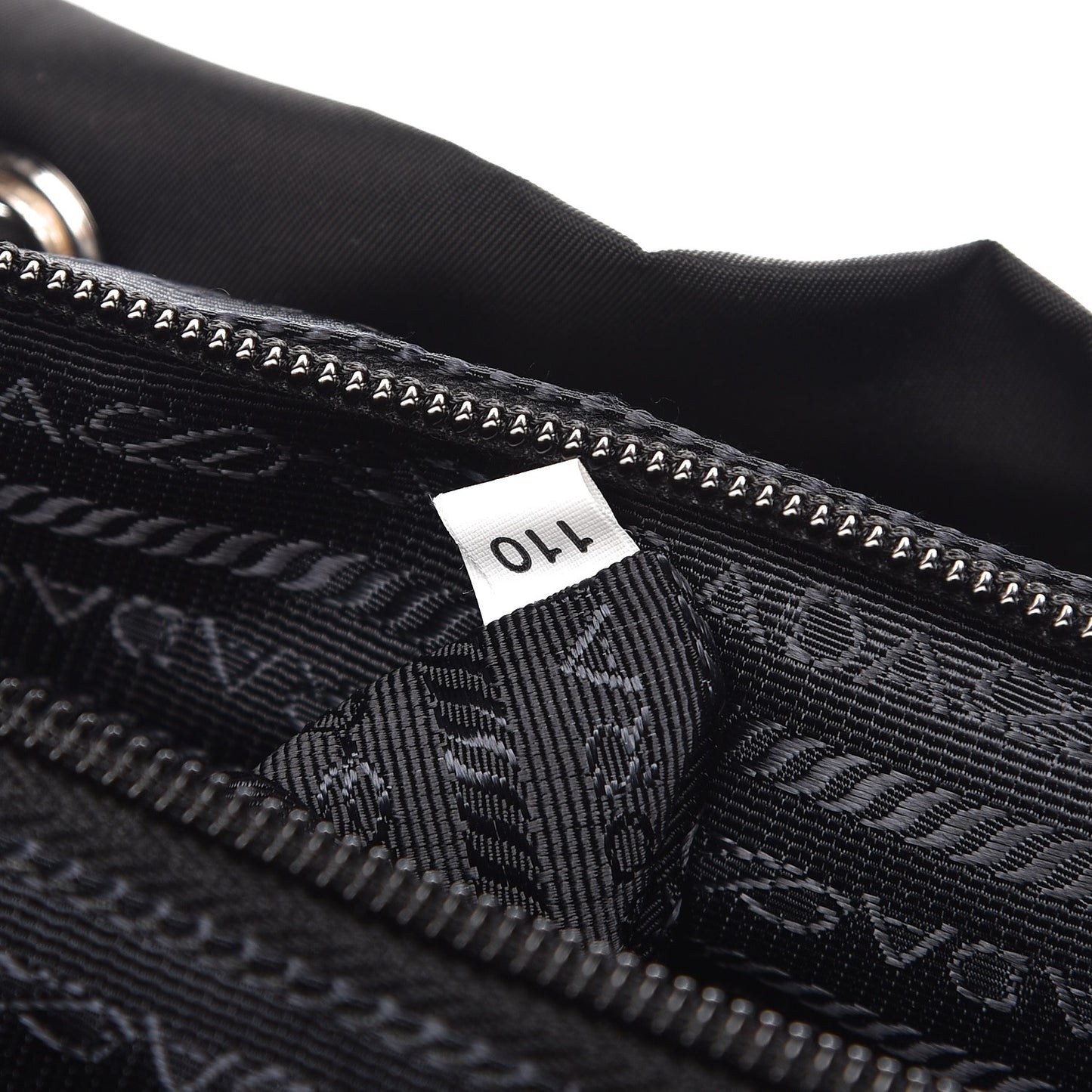 Tessuto Nylon Saffiano Vela Backpack Black