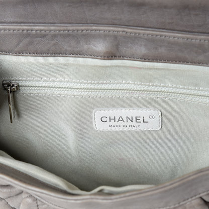 Chanel Washed Lambskin Quilted Medium Chain Around Messenger Taupe 8 of 24