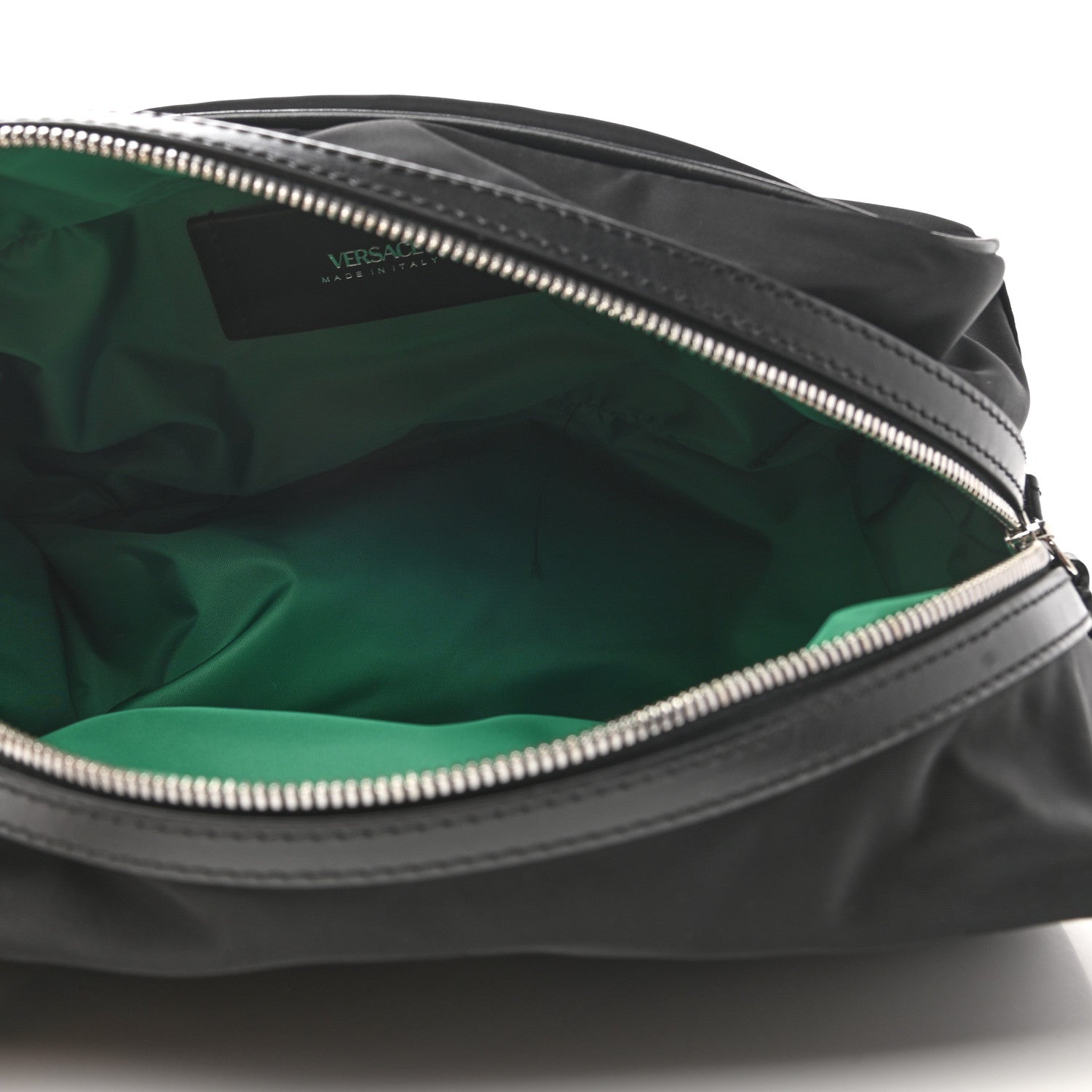 Versace Nylon La Medusa Wash Bag Black 5 of 7