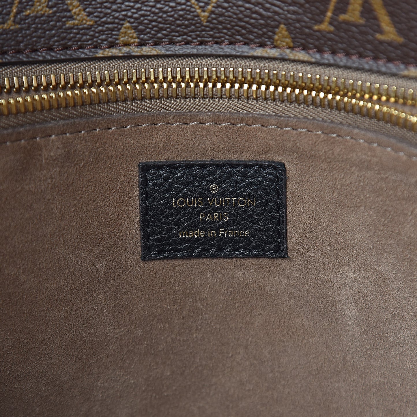 Monogram Tote W PM Black