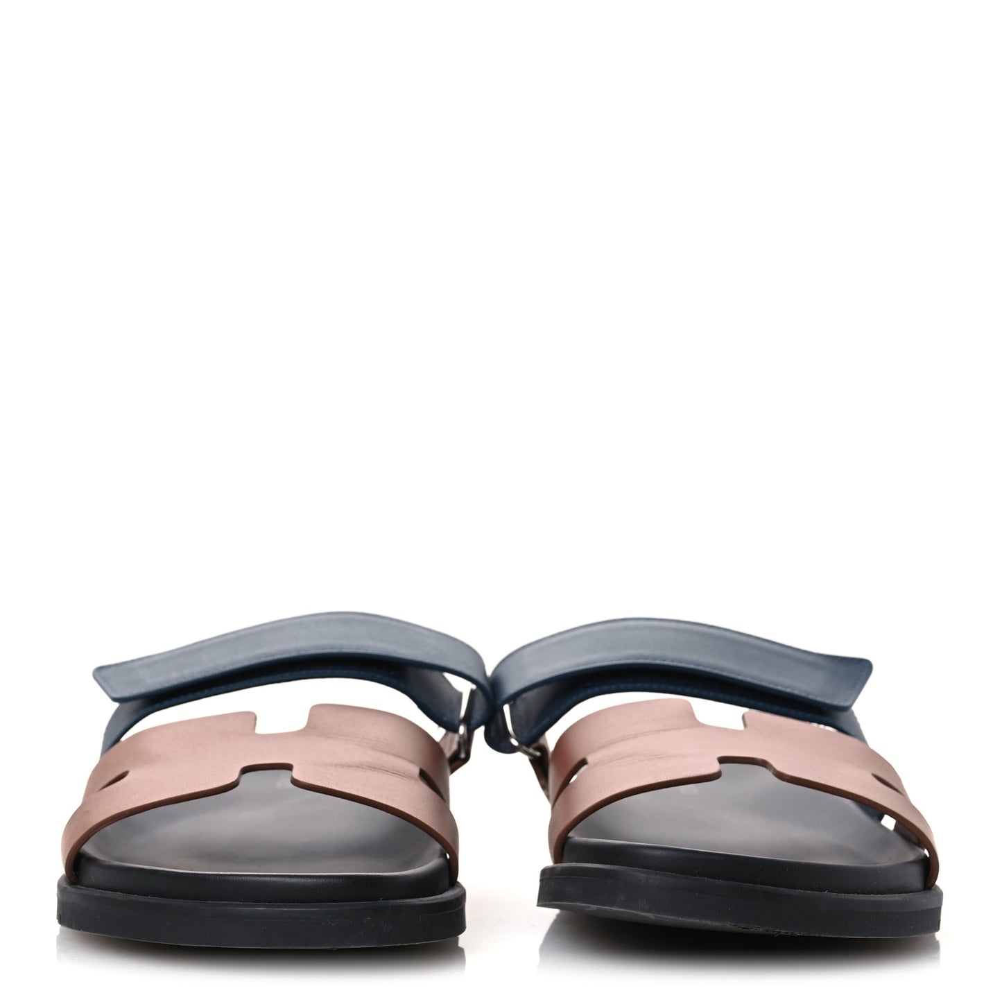 Calfskin Mens Chypre Sandals 43 Gold Bleu Celeste