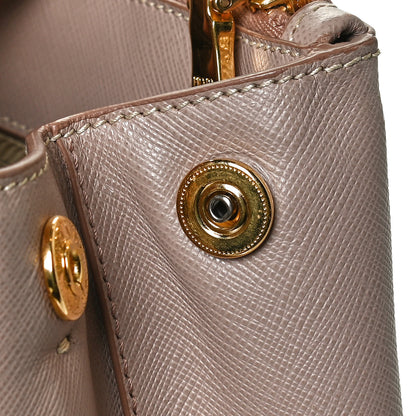 Prada Saffiano Medium Galleria Double Zip Tote Cammeo 10 of 11