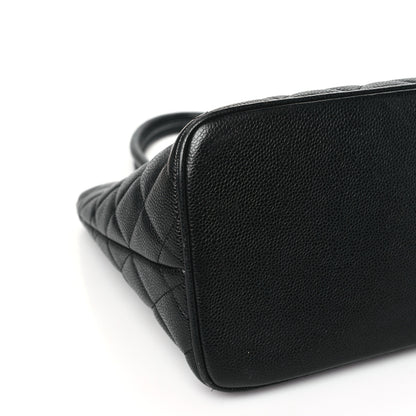 Chanel Caviar Quilted Medallion Tote Black 9 of 11