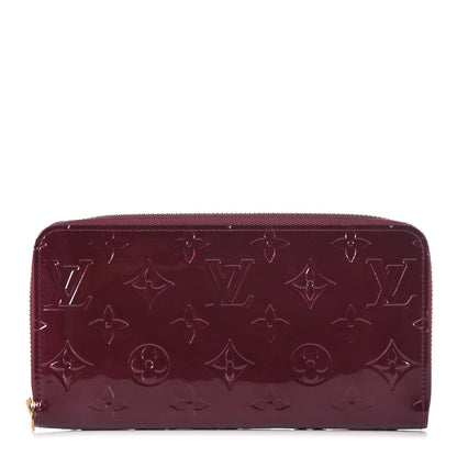 Louis Vuitton Vernis Zippy Wallet Rouge Fauviste 1 of 8