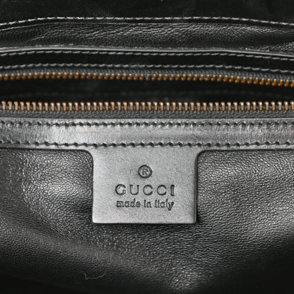 Gucci Calfskin Medium Lady Buckle Top Handle Bag Black 5 of 12