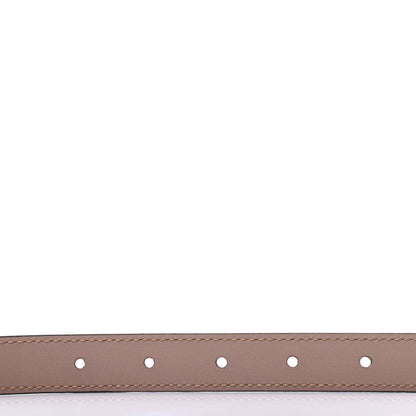 Gucci Calfskin Double G 20mm Belt 85 34 Porcelain Rose 4 of 4