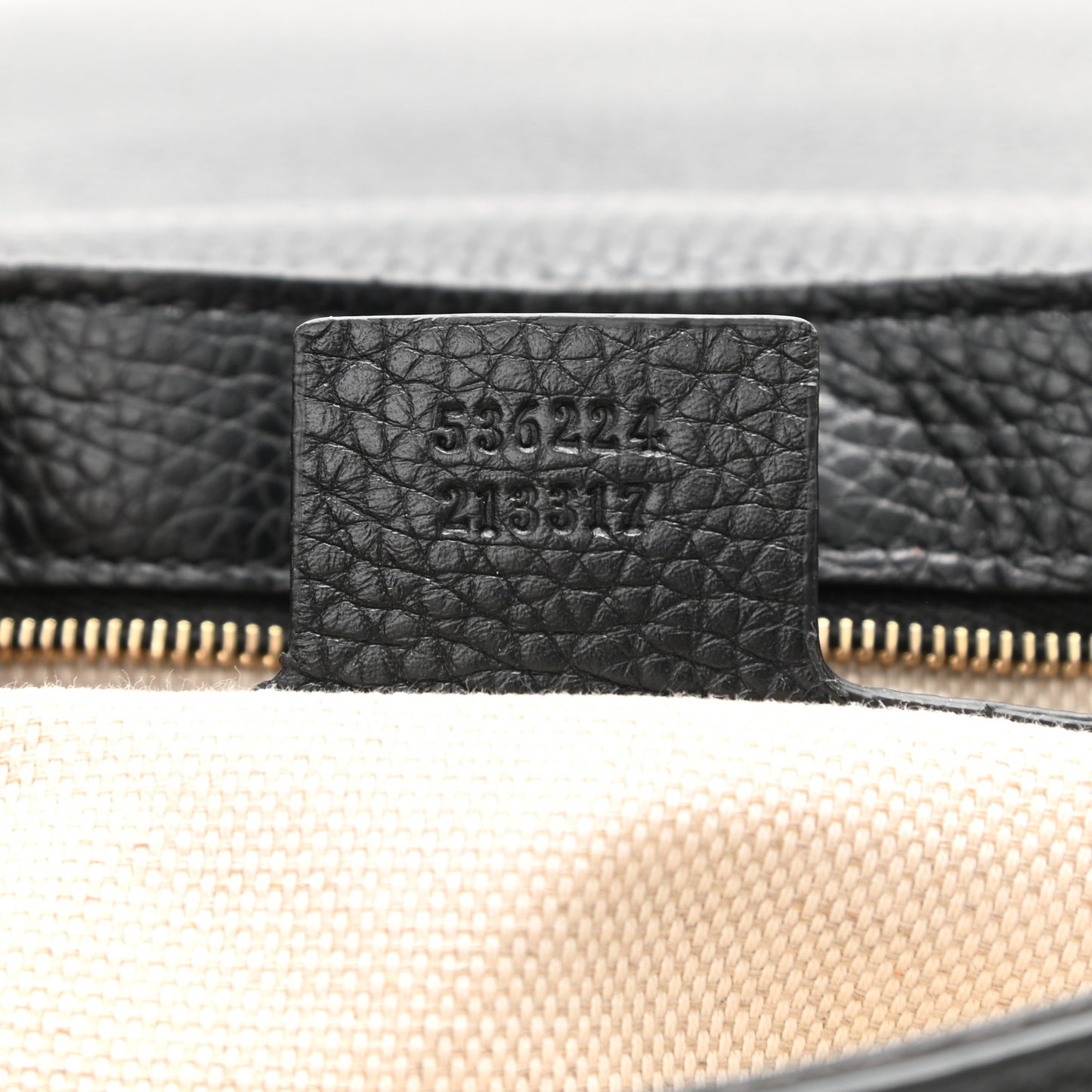 Pebbled Calfskin Medium Soho Flap Crossbody Black