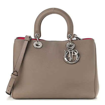Christian Dior Bullcalf Medium Diorissimo Tote Beige 1 of 10