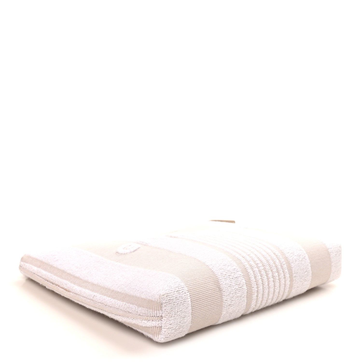 Givenchy Canvas Terry Striped Travel Pouch Ivory 4 of 7