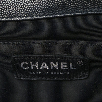 Chanel Caviar Quilted Medium Boy Flap Black 6 of 10