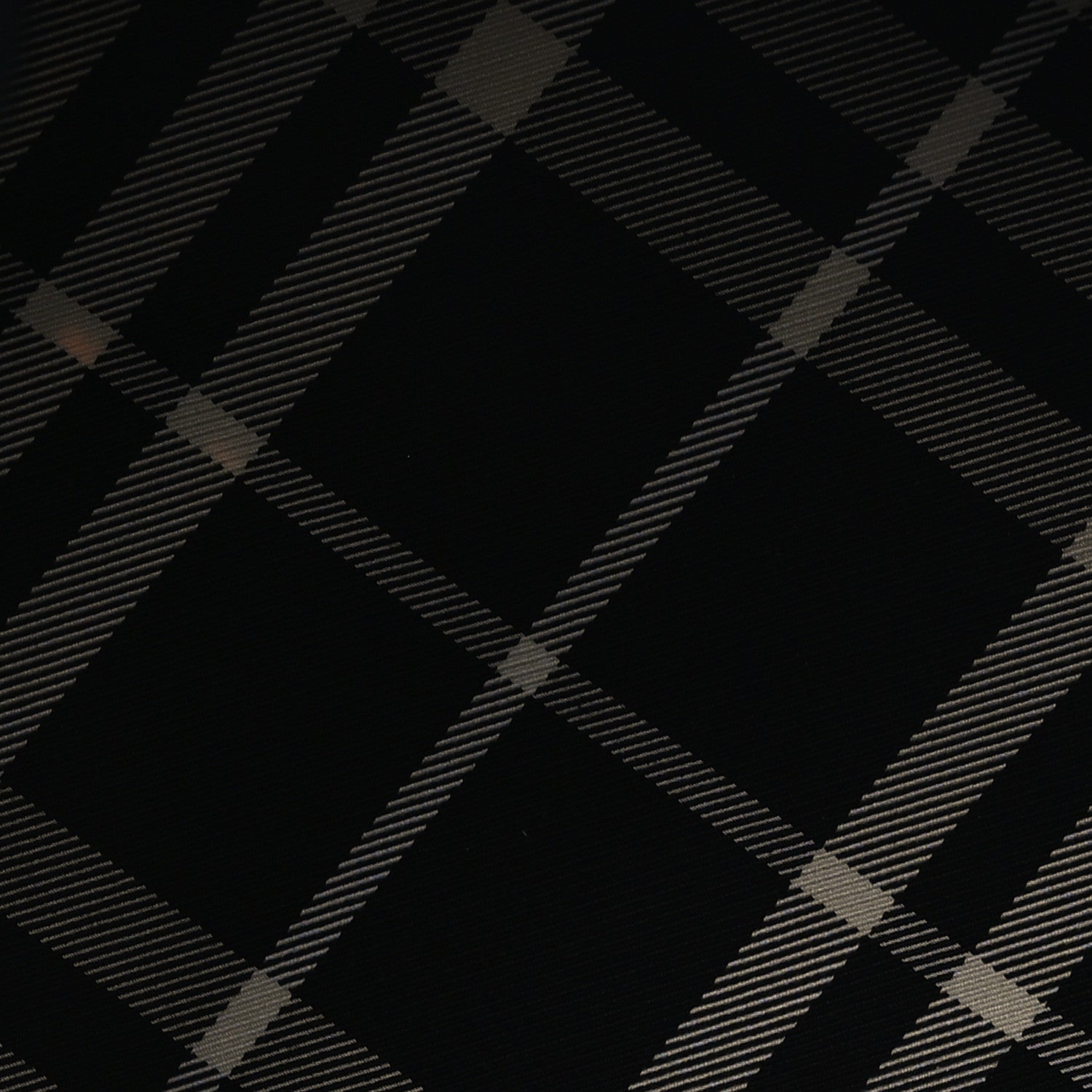 Burberry Canvas Check Large Shoulder Bag Black Calico 6 of 13