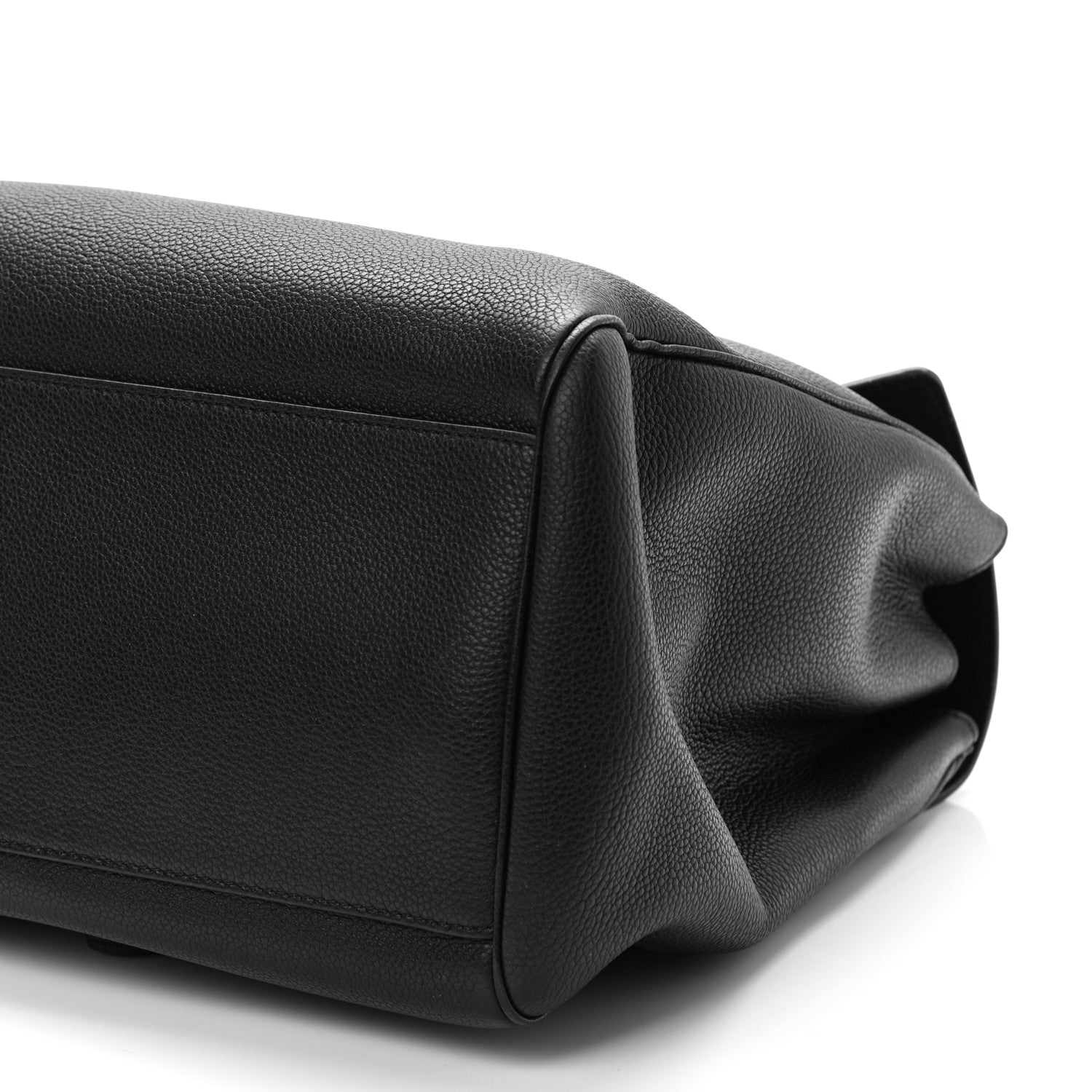 Celine Grained Calfskin Large Soft 16 Bag Black 9 of 9