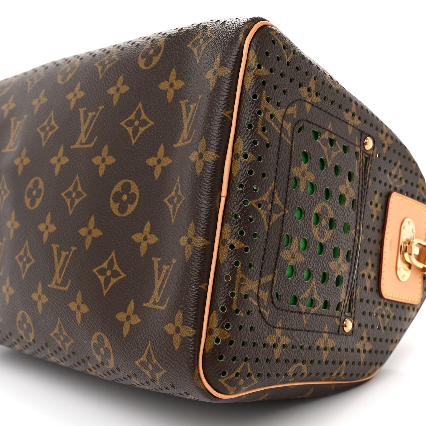 Monogram Perforated Speedy 30 Green