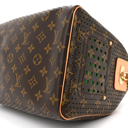 Louis Vuitton Monogram Perforated Speedy 30 Green 9 of 13