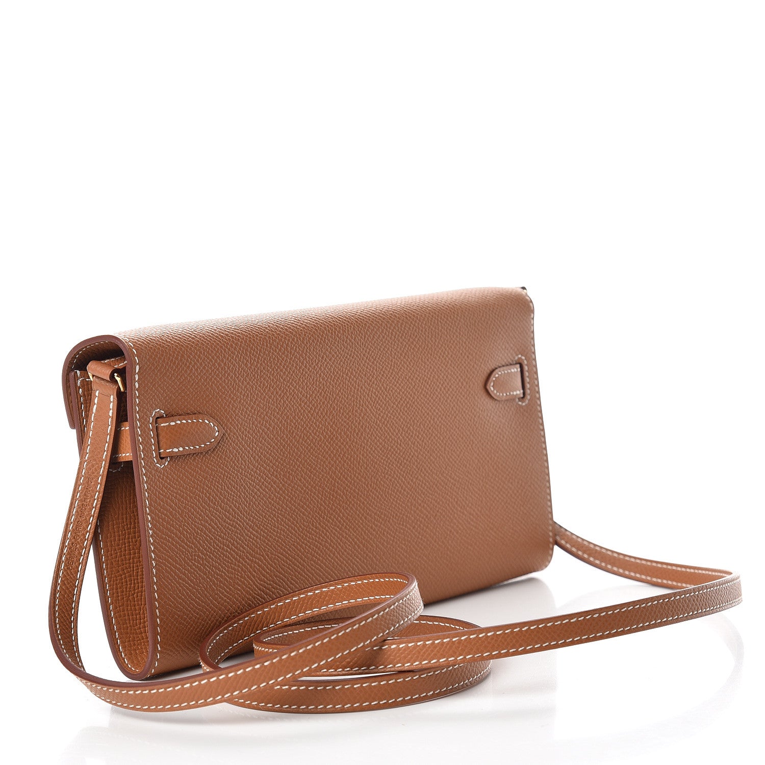 Hermes Epsom Kelly Wallet To Go Gold 2 of 9