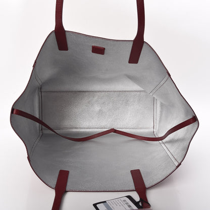 MCM Grained Calfskin Medium Reversible Wandel Tote Ruby Tan 9 of 14