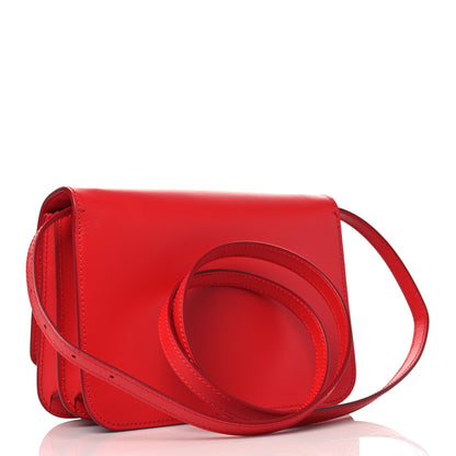 Burberry Calfskin Small TB Bag Bright Red 3 of 9