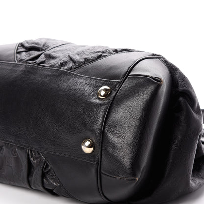 Gucci Guccissima Full Moon Tote Black 8 of 9