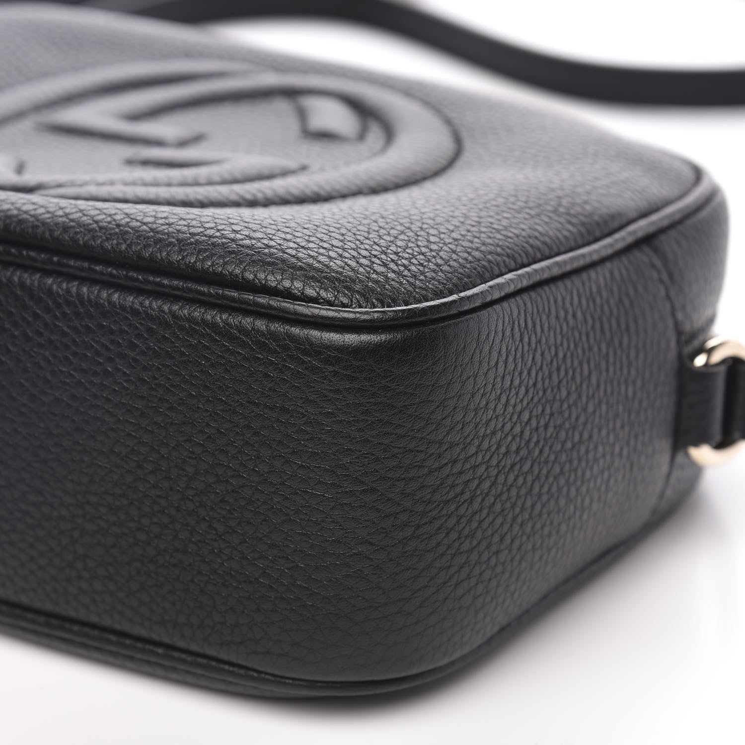 Gucci Pebbled Calfskin Small Soho Disco Bag Black 10 of 10