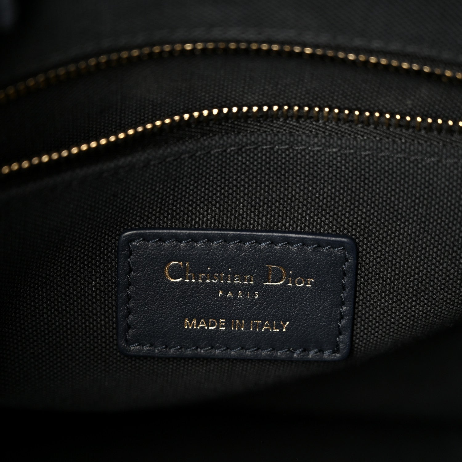 Christian Dior Oblique Calfskin Small Book Tote With Strap Blue Multicolor 6 of 10