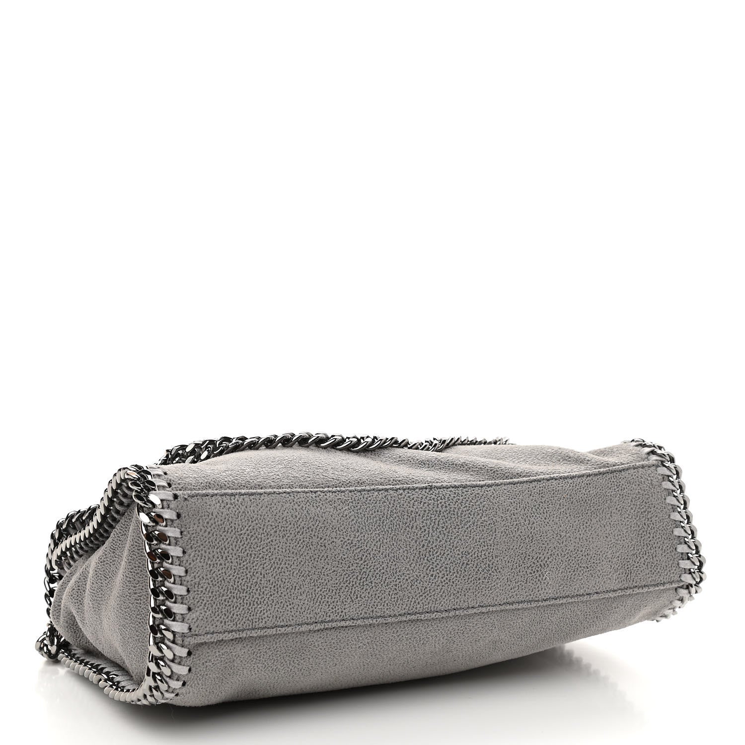 Stella McCartney Shaggy Deer Mini Falabella Crossbody Bag Grey 4 of 10