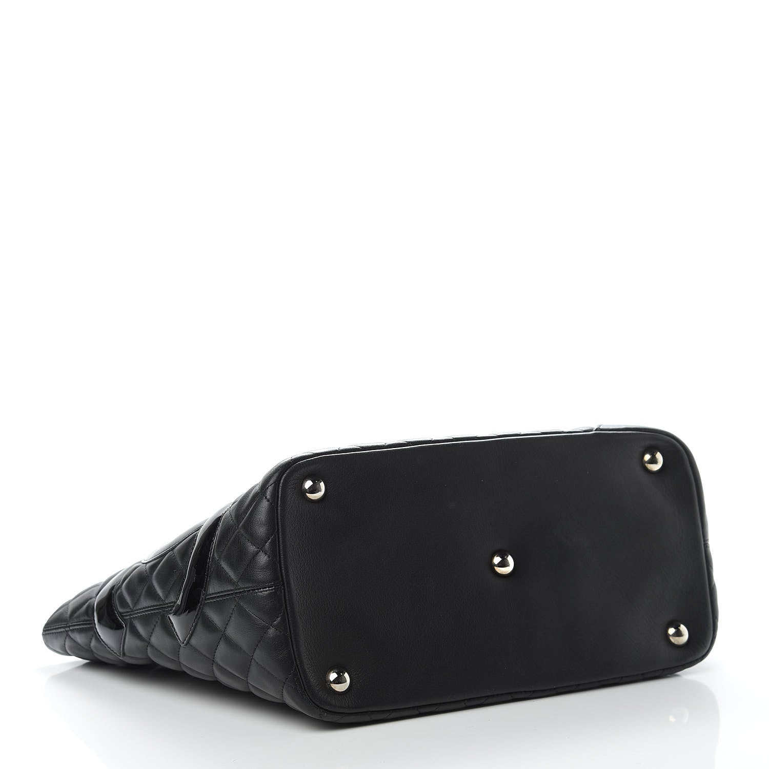 Chanel Calfskin Quilted Large Cambon Tote Black 4 of 13