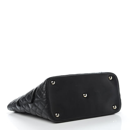 Chanel Calfskin Quilted Large Cambon Tote Black 4 of 13