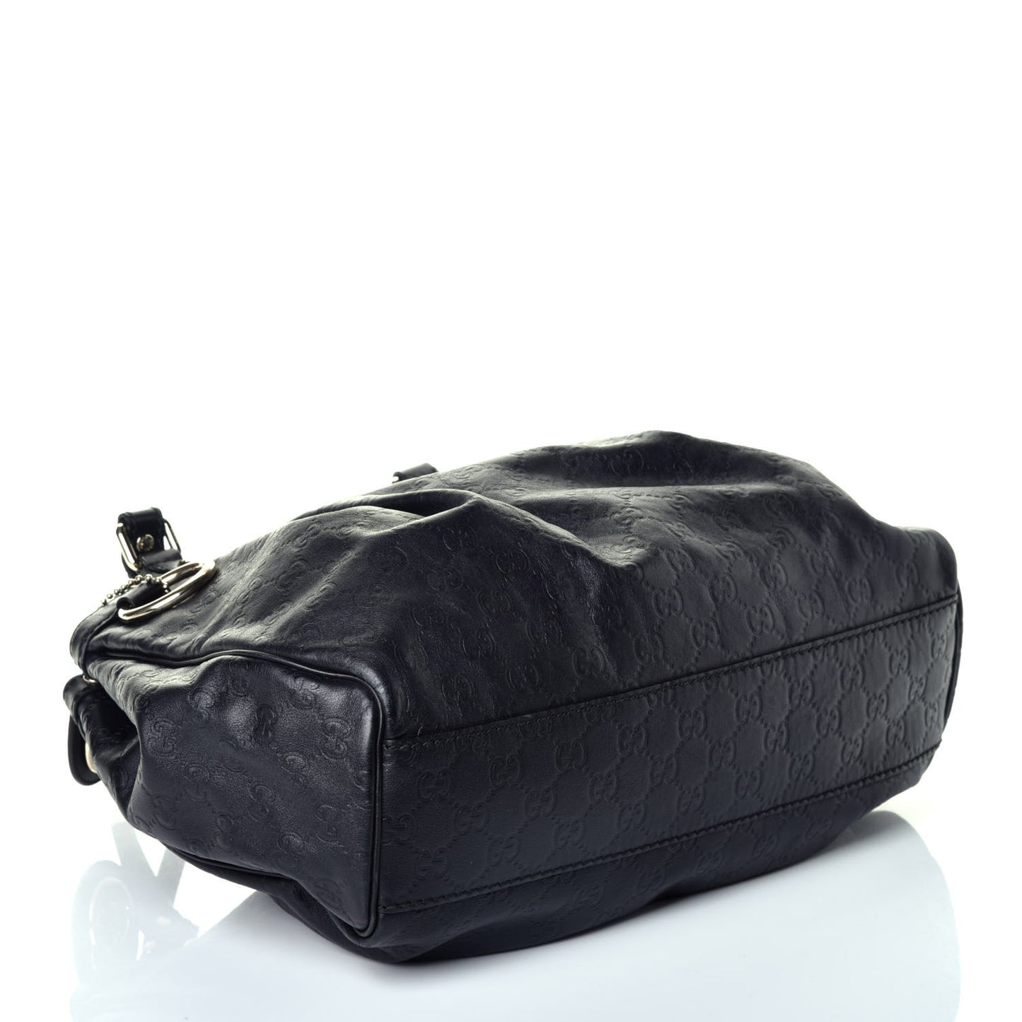 Guccissima Medium Sukey Tote Black