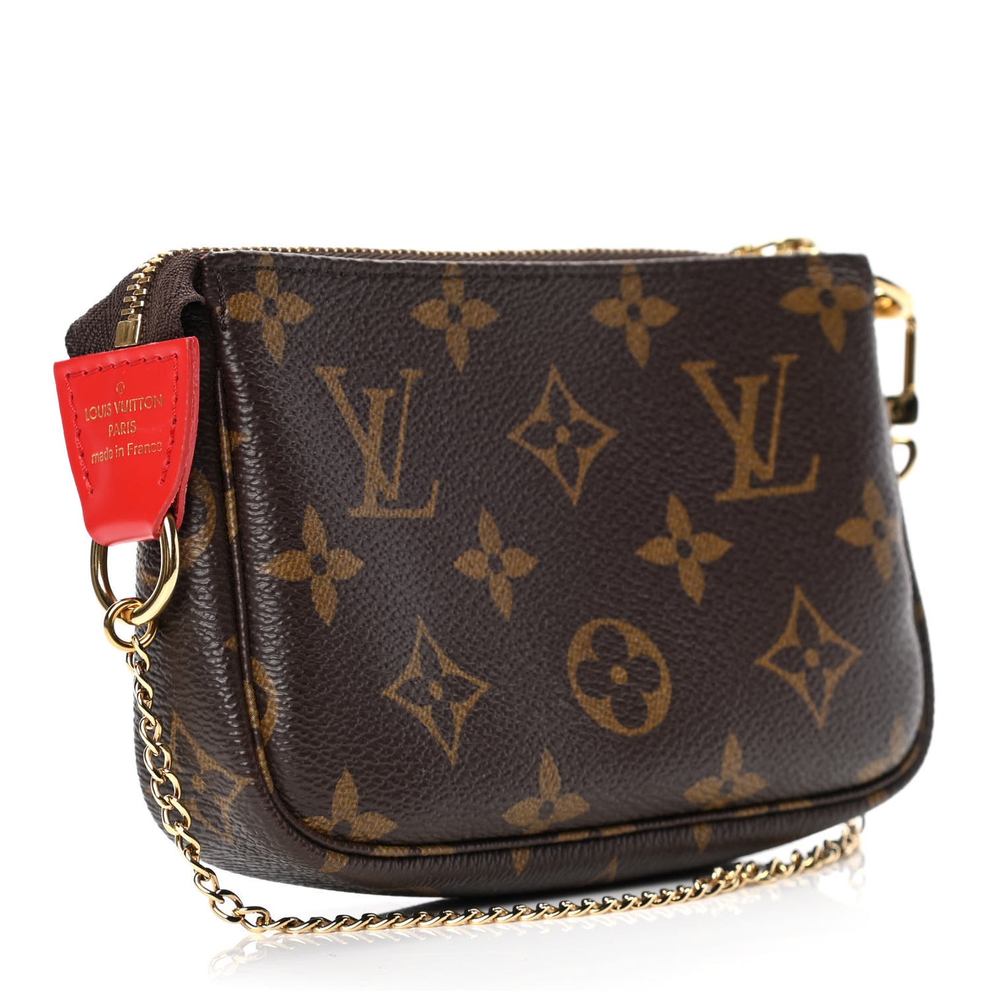Monogram 2020 Christmas Animation Bumper Cars Mini Pochette Accessories Coquelicot