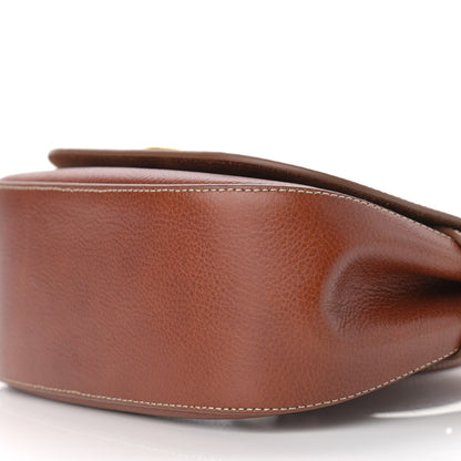 Mulberry Small Classic Grain Calfskin Amberley Satchel Oak 9 of 9