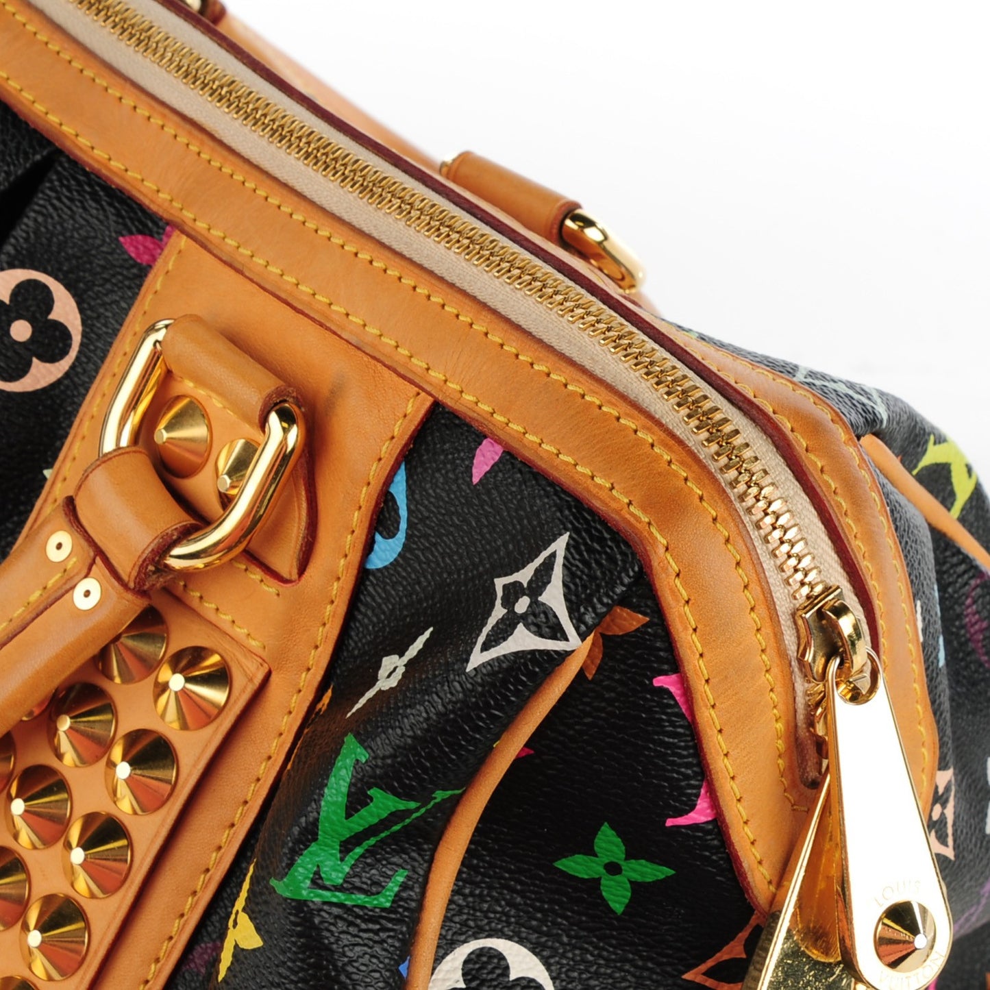 Monogram Multicolor Courtney MM Black