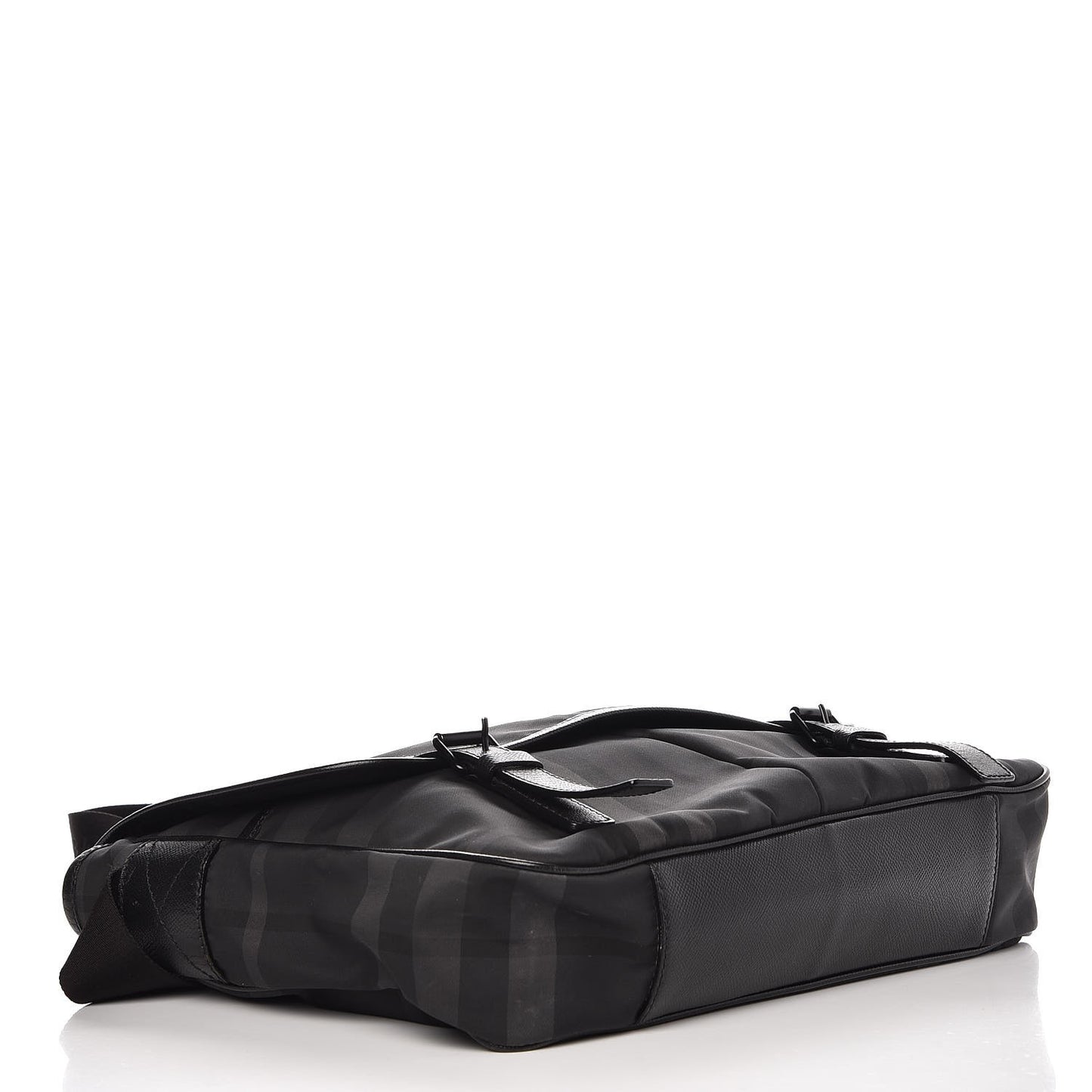 Smoked Check Medium Elgin Messenger Bag Black